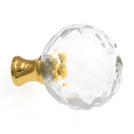 Amerock Traditional Classics Crystal 1 3/8" Round Cabinet Pull Knob BP732CS. Fixed Price $11.71.
