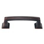 Amerock Mulholland Oil Rubbed Bronze 3" Ctr. Cabinet Handle BP53030-ORB. Fixed Price $9.19.