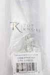Top Knobs Kara Handle Cabinet Pull 5-1/16" Center TK803BLK. Fixed Price $11.40.