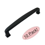 *10 Pack* Cosmas Cabinet Hardware Flat / Matte Black Pulls #4392-128FB. Fixed Price $36.18.