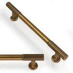 10 Pack Antique Brass Cabinet Pulls 5 INCH(128MM) Kitchen Handles Sol.... Fixed Price $29.67.
