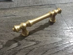 Amerdeco 10PK Brushed Gold Cabinet Pulls 3 INCH(76MM) Hole Center Handle ZH0014. Fixed Price $22.99.