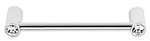 Alno C715-6-PC Contemporary Crystal 6" Pull Polished Chrome. Fixed Price $55.96.