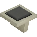 Atlas 230-BLK-BRN Spa Black Square Knob 1 3/8 Inch Brushed Nickel. Fixed Price $15.66.