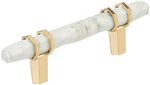 Amerock BP36639 Carrione 3" Center To Designer Cabinet - Marble White /. Fixed Price $26.99.