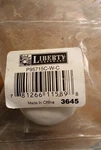 Liberty White Ceramic Round Cabinet Drawer Knob 1/2 ( P95715C-W-C ). Fixed Price $9.99.