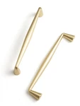 Brushed Gold Zinc Alloy Cabinet Pulls 7.56IN Vintage Drawer Handles Kitchen Bath. Fixed Price $71.65.