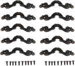 Dophee 10 Pack Vintage Decorative Flower Pulls Handles For Wooden Jewelry Box Dr. Fixed Price $15.93.
