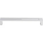 Modern Metro Slot 7" Center To Cabinet Bar Pull Polished Chrome. Fixed Price $20.61.