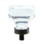 Amerock Cabinet Knob Clear/oil-rubbed Bronze 1-3/8 Inch (35 Mm) Length. Fixed Price $9.99.