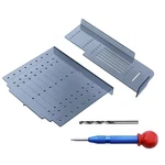 Silver Cabinet Pull/knob Hardware Tool - Plastic Templates. Fixed Price $24.78.