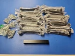 Amerock BP36571FB Monument 5-1/16" Center Cabinet Pull Lot Of 20 New. Fixed Price $50.00.