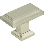 Atlas 290-BRN Sutton Place Rectangle Knob 7/16 Inch Brushed Nickel. Fixed Price $10.94.