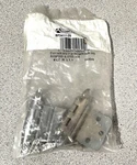 Pair Of Amerock BP3417-26 Polished Chrome 3/8" Inset Face Mount Cabinet Hinges. Fixed Price $12.00.