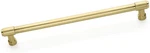 Emtek 86692US4 Jasper Cabinet Pull, 12" C-c, Satin Brass. Fixed Price $49.60.