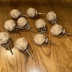 Cabinet Pull Door Handle Knob Decorative Set Of 10 Piece Lot. Fixed Price $32.00.