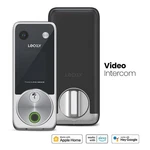 Lockly Vision 2K Video Zeno Satin Nickel Deadbolt Wifi Doorbell Smart. Fixed Price $169.95.