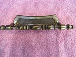 Sears Roebuck Sewing Machine Cabinet 567.9196 Brass Drawer Handle - 4.5" Span. Fixed Price $9.75.