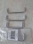 4-DRAWER Wire Pulls Handle (brass With Chrome Finish)? 2-3 1/4", 2-4" 1/16". Fixed Price $10.26.