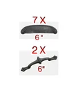 Belwith P3004-BI Cup Pull 3" Center To Black Iron P3006-BI -inch Refined. Fixed Price $27.00.