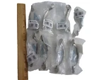 Lot Of 8 Brainerd Satin Nickel Arched Handles Drawer Pull P39955V-SN-C. Fixed Price $25.00.