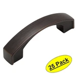 *25 Pack* Cosmas Cabinet Hardware Oil Rubbed Bronze Arch Handle Pull #616-030ORB. Fixed Price $59.13.