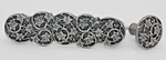 Notting Hill Ivy & Berries Design Pewter Drawer Cup/bin Pull Handle Round Knob. Fixed Price $25.00.