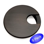 *5 Pack* Cosmas Oil Rubbed Bronze 2-1/2" Desk Grommet #50203ORB. Fixed Price $27.45.
