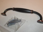 Brainerd Fluted Arch Drawer Pull Bronze W/copper Highlights P33783W-VBC-CP. Fixed Price $6.74.