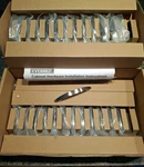 Satin Nickel Bow Handle Pull Drawer Center-to-center (25-PACK) By Everbilt New. Fixed Price $29.98.