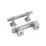 Homdiy 25X Brushed Nickel Cabinet Pulls 3" Kitchen Drawer Handles. Fixed Price $85.61.
