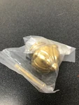 Alno A6929-38-PB/NL Ornate 1-1/2 Inch Mushroom Cabinet Knob Unlacquered Brass. Fixed Price $16.72.