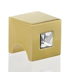 Alno C853-1-SB Contemporary Ii Crystal 1" Knob Satin Brass. Fixed Price $31.96.