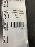 Emtek 86424US15 Alexander Handle Pull, 3-1/2" To C, Satin Nickel. Fixed Price $11.52.