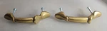Amerock BP982-R1 Allison Value 3"CC Pitcher Handle Pull In Regency Brass Pcs. Fixed Price $15.55.