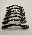 Set Of Amerock Expressions Pewter With Dark Undertone 4.75 Handle Pull 1470. Fixed Price $35.00.