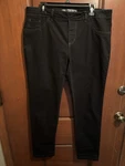 Nwot Beija Flor Sz 14 Kelly Pod Black Skinny Stretch Pull On Jeans Back Pockets. Fixed Price $21.99.