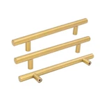Goldenwarm 20 Pack Kitchen Cabinet Pulls Brushed Brass Drawer 5IN. Fixed Price $28.70.