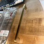 (7) Richelieu 7-9/16 In. Champagne Bronze Cabinet Bar Pull. Fixed Price $11.00.