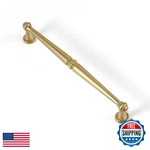Goo-ki Pack Brushed Gold Cabinet Handle Drawer Pulls 6.3 Inch Zinc Alloy Moder. Fixed Price $72.46.