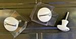 Drawer Pulls Dresser Decorative Ceramic Knobs Set Of 3 Key Cupboard. Fixed Price $10.00.