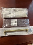 Lot Of Amerock BP37747BBZ Faraday 8-13/16" Centercenter Knurled Bar Gold *read. Fixed Price $37.99.