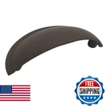 Amerock Cup Pulls 2-1/2 Inch (64MM) Center-to-center Matte Black Cabinet. Fixed Price $62.87.