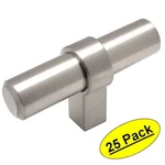 *25 Pack* Cosmas Satin Nickel Euro Style Cabinet Bar Knobs Pulls #181SN. Fixed Price $60.23.