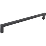 Contemporary Square Cabinet Pull, 224 Millimeters, Zinc Base Material, Matte Bla. Fixed Price $25.41.