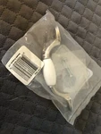 A2 Hickory Hardware P744-SNW Tranquility Handle White Chrome Pull Drawer Bar. Fixed Price $6.00.