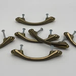 1395 Regency Brass 3" Arch Cabinet Handle Pulls Amerock 6. Fixed Price $27.99.