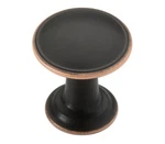 Lot Of 12 Brainerd 25MM Nautical Cabinet Knob Bronze W/copper Liberty P18638V. Fixed Price $18.99.