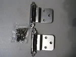 Cosmas 17128-SN Cabinet Hinges Satin Nickel 3/8 Inset Pack Of 11 (sold Pairs). Fixed Price $24.47.