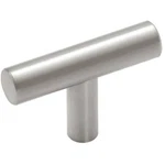 (5)-AMEROCK Bar Pulls Stainless Steel 1-15/16 In. Cabinet Knob Model: BP19009-SS. Fixed Price $31.99.
